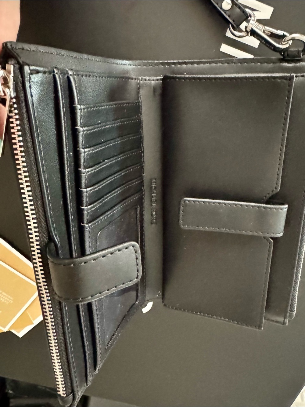 Michael Kors Jet Set Large Ombré Signature Logo Wristlet. With original box. - Picture 3 of 6
